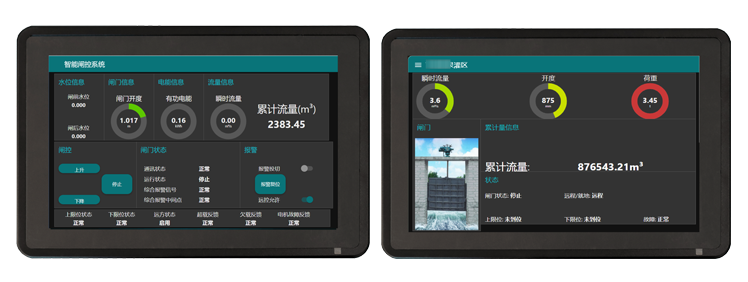 智能閘門控制終端